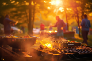 friendly grill cookout