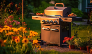 propane powered grill