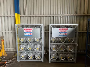 propane tank lockers