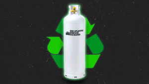 Recycled propane graphic