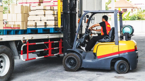 propane powered forklift