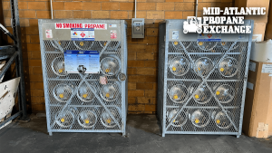 stacks of propane